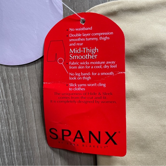 Spanx Mid-Thigh Smoother Nude - Picture 4 of 5